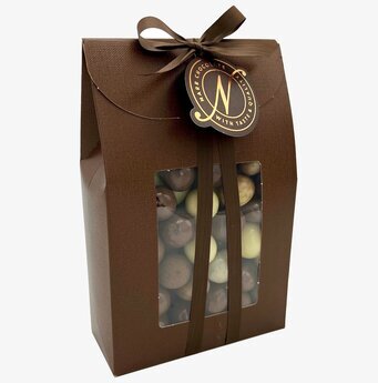 Bild av elegant chokladförpackning med lyxig design