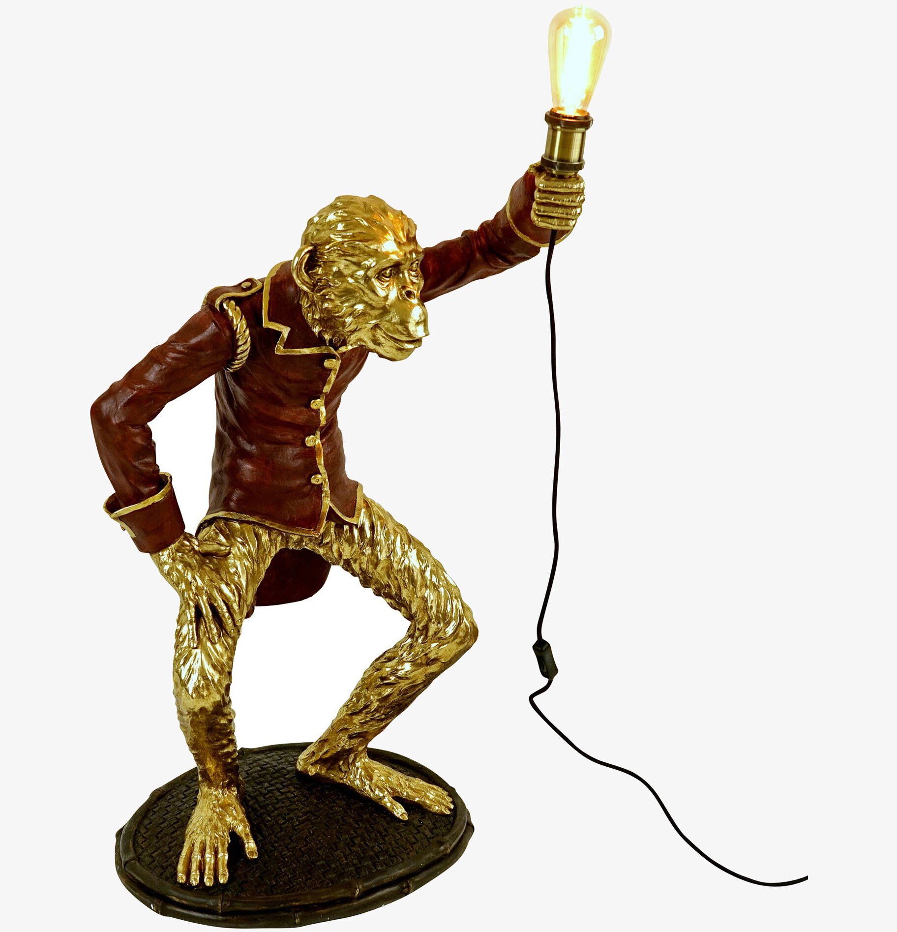 Golvlampa Cheetah Guld från Werner Voss i elegant design