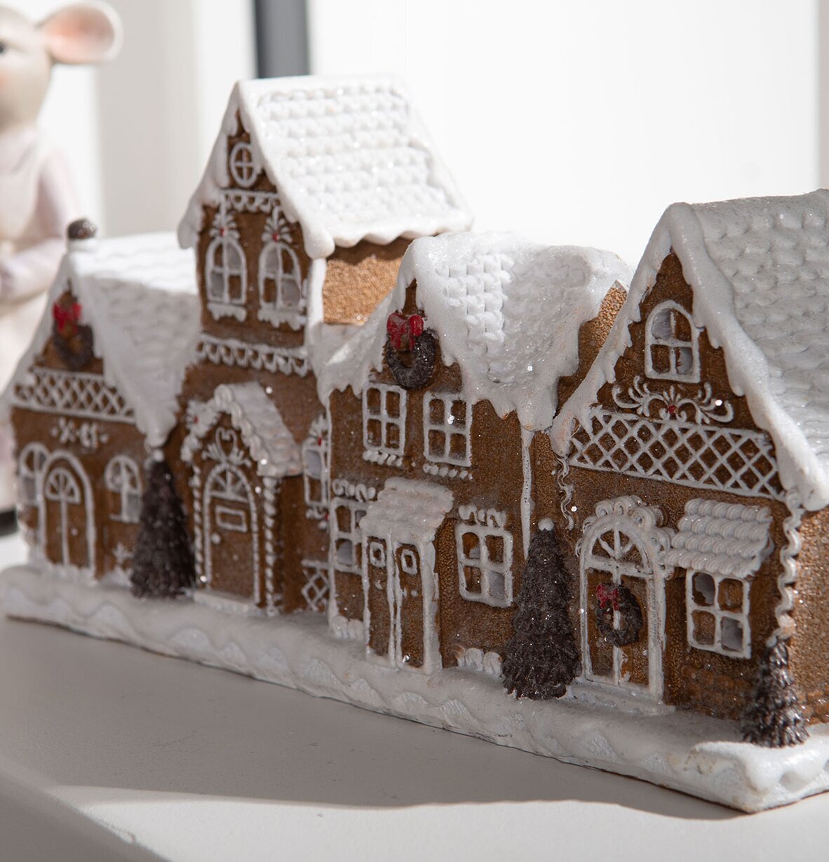 Pepparkakshus LED A Lot Decoration Lampor Taklampor Golvlampor Bordslampor LED-lampor Ledlampor Fönsterlampor Ljusslingor för dekoration