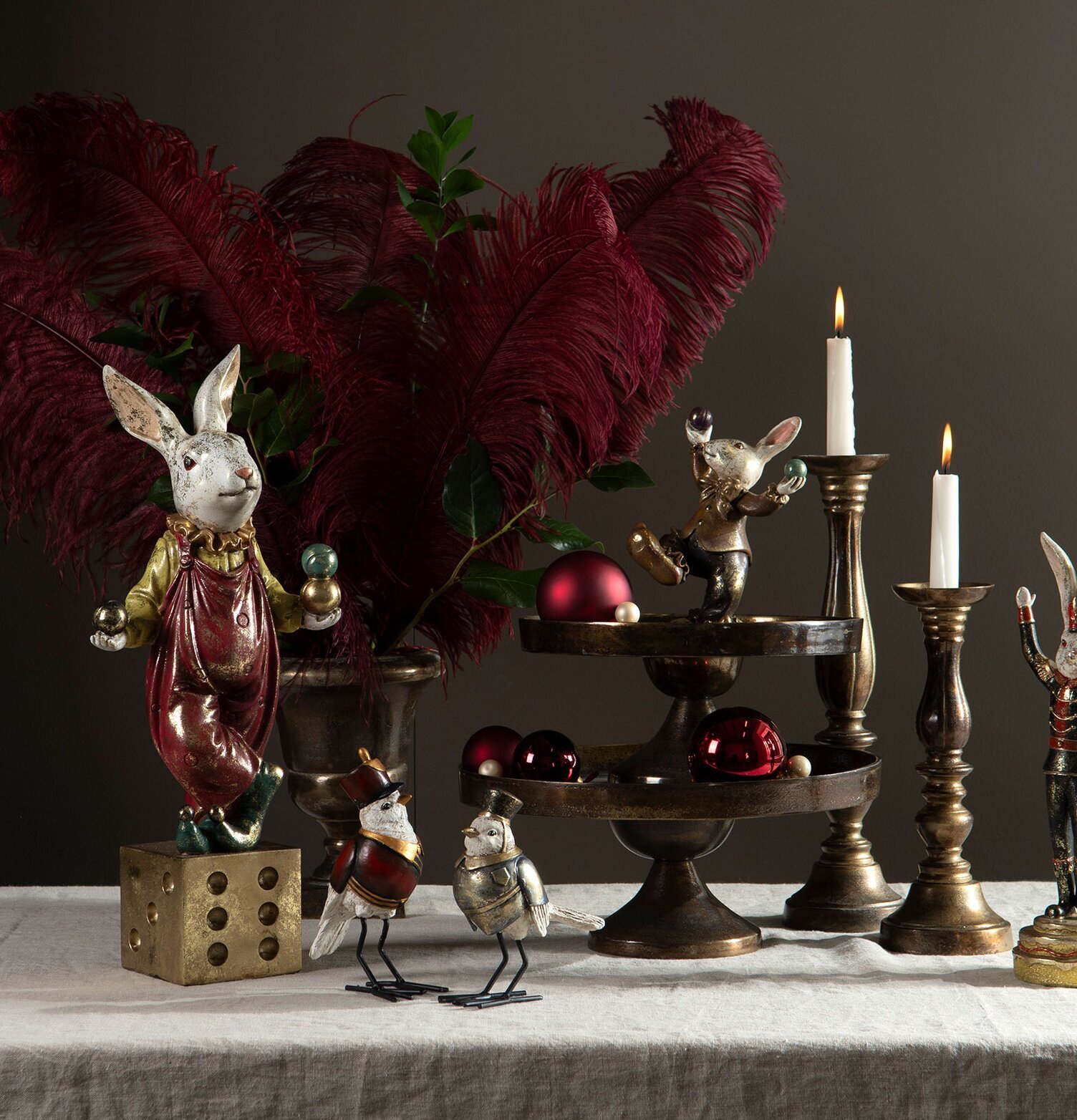 Fågel Butler Poly Kapten A Lot Decoration Övrig prydnad/dekoration för inredning innemiljö