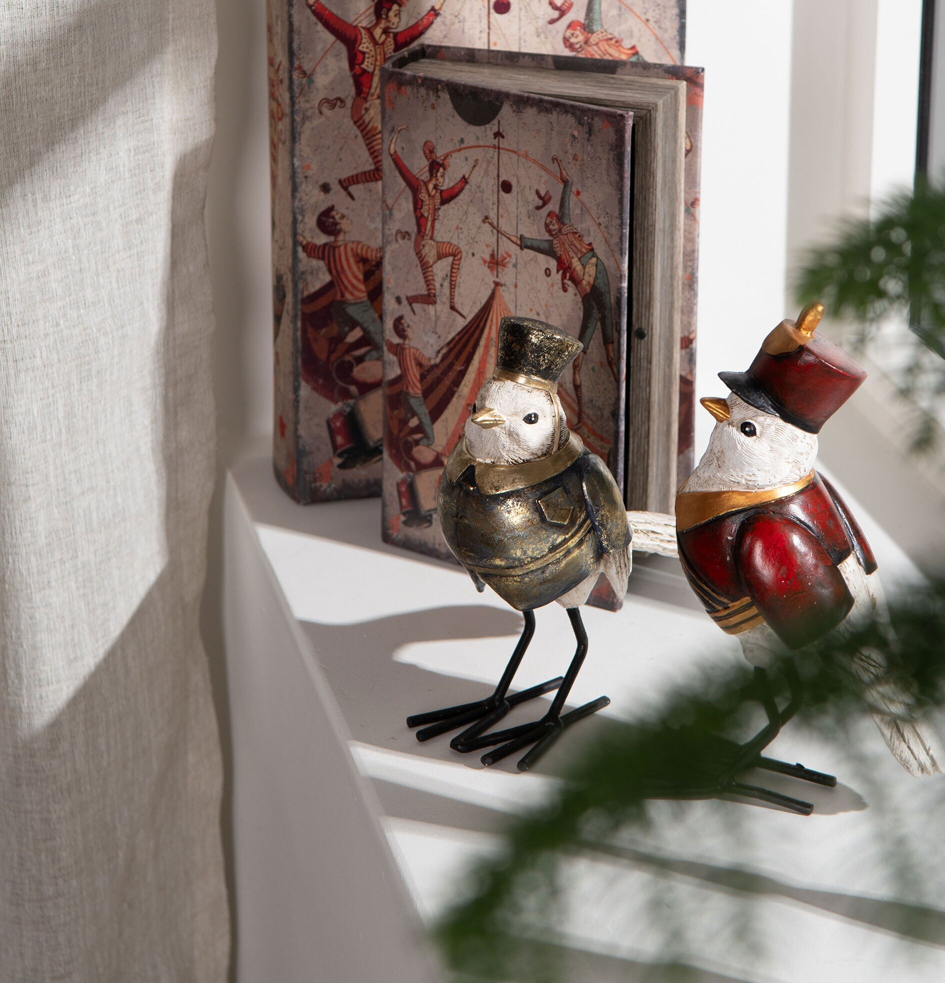 Fågel Kapten Poly Butler A Lot Decoration Övrig prydnad/dekoration för inredning innemiljö