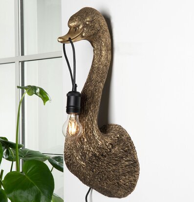 Vägglampa Svan Poly A Lot Decoration Lampor Taklampor Golvlampor Bordslampor LED-lampor Ledlampor Fönsterlampor Ljusslingor för dekoration