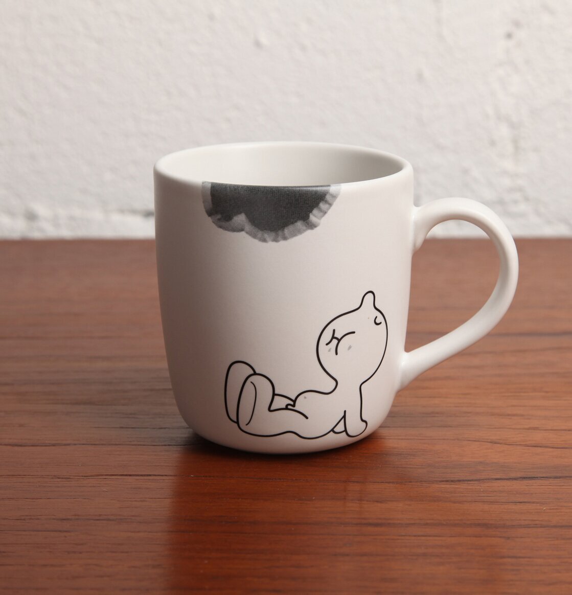 Mugg Mr.P Bite från Propaganda med bett och Mr.P-figur