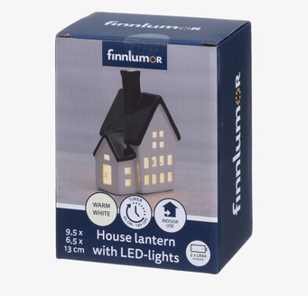 Bild av stilren huslykta LED-lampa för inomhusbruk