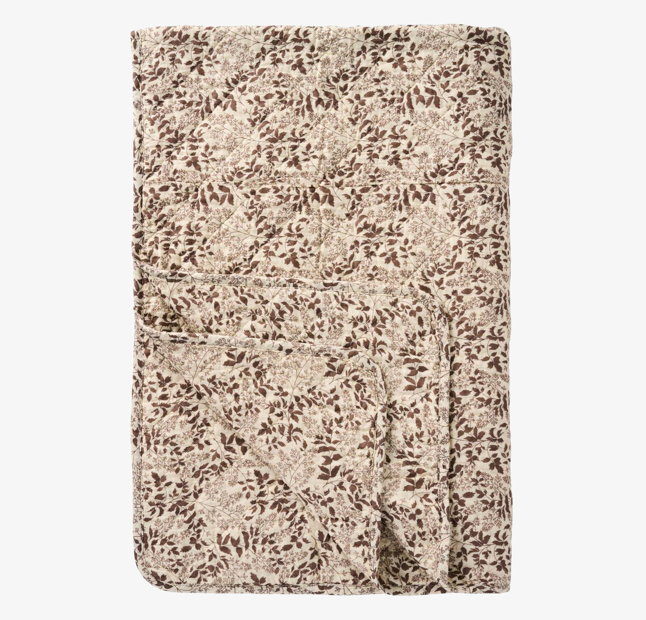 Bomullspläd Milky Brown IB Laursen Täcken, filtar, plädar och överkast Filtar Plädar Överkast