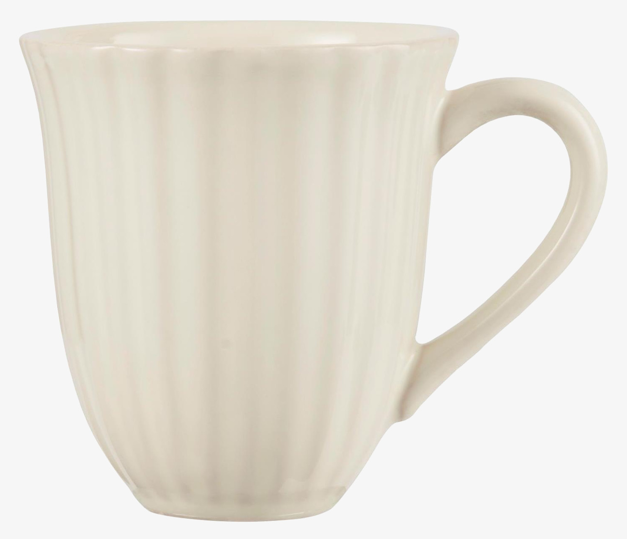 Bild av krämfärgad mugg med elegant och tidlös design