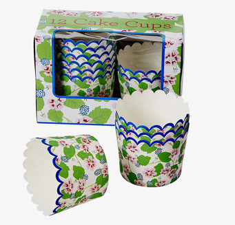 Muffins- och Cupcakeformar från Rice med färgglatt mönster