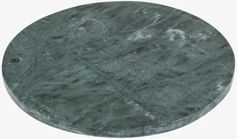 Fat Marmor Rund Grön från Strömshaga, elegant och lyxig