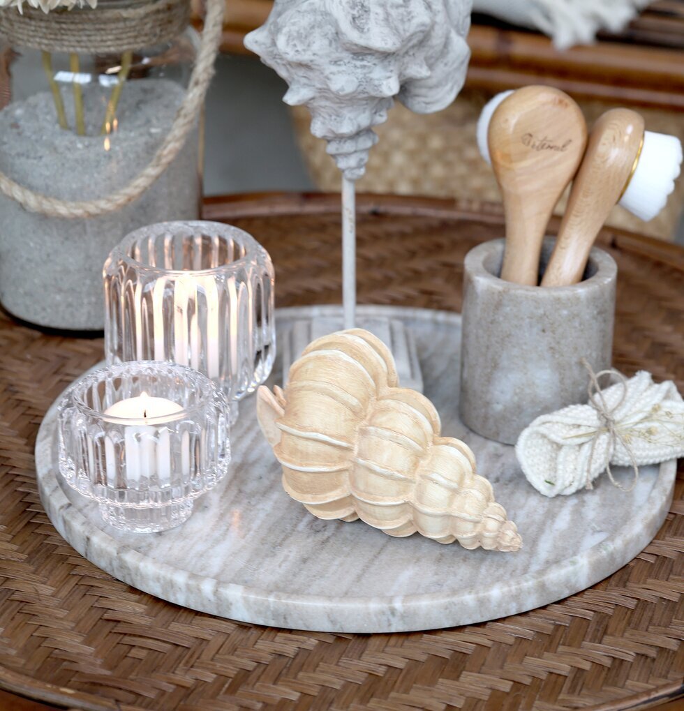 Snäcka Natur Chic Antique Övrig prydnad/dekoration för inredning innemiljö