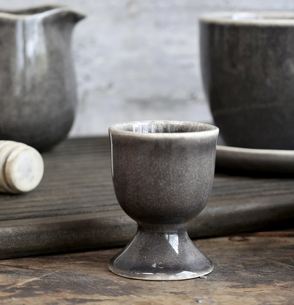 Äggkopp Calais Grå Chic Antique Äggkoppar