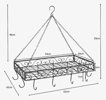 Bild av stilren takhylla med vintage och rustik charm