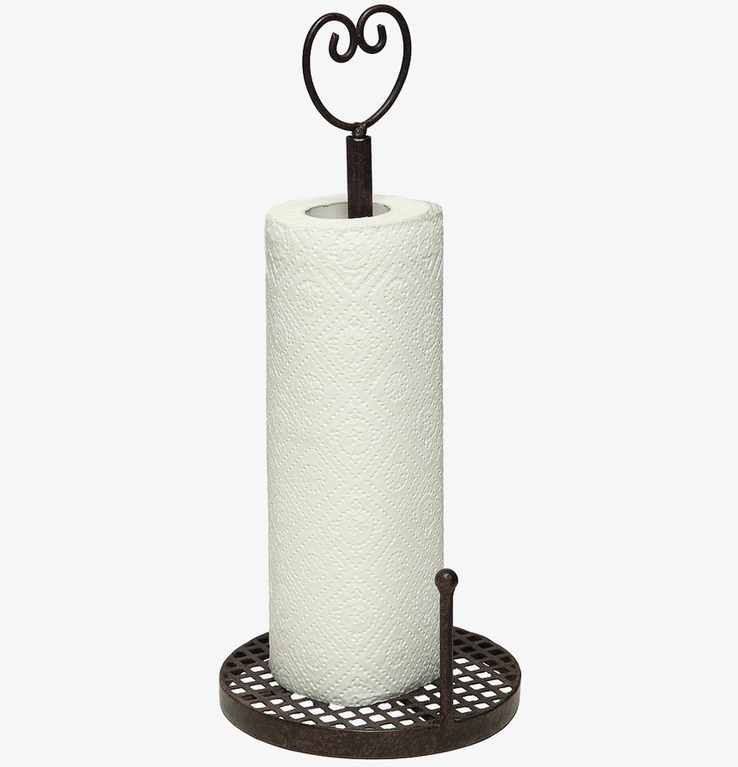 Pappershållare Smide Hjärta Ambiente Haus för hushållspapper