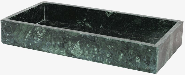 Fat Marmor Rekt. Grön från Strömshaga i grön marmor