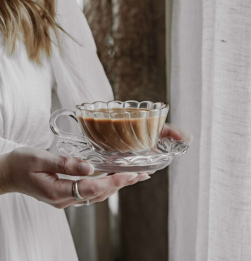 Kopp & Fat Joyful - Majas Cottage Muggar/koppar i porslin, keramik, papper eller biologiskt material organiskt