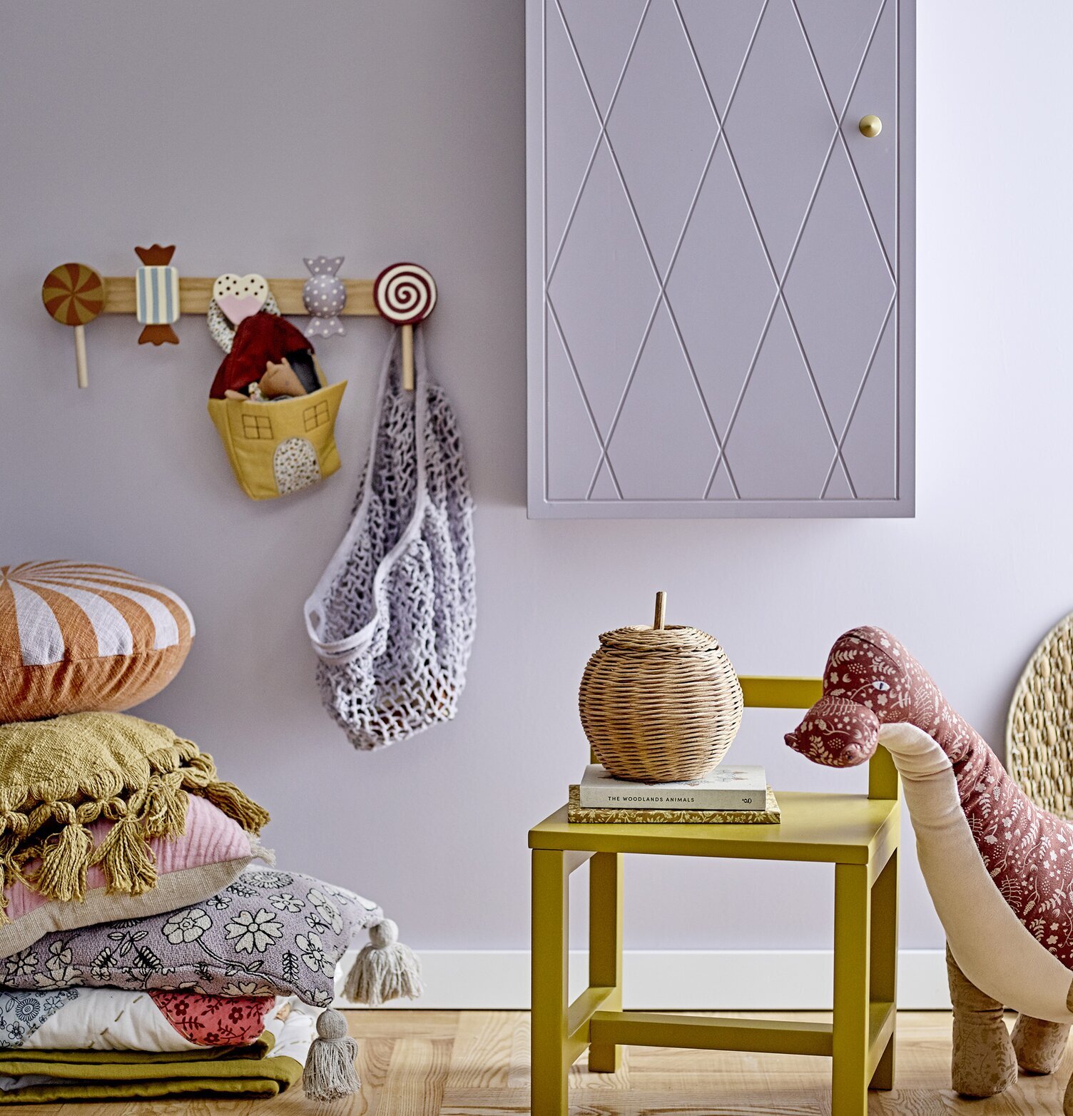 Vägghängare Bloomingville Rudy Knoppar Väggknoppar Klädhängare