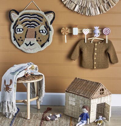 Bild av inspirerande barnrum med charm och stilren design