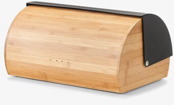 Bild av elegant brödbox i bambu med modern design