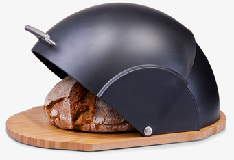 Bild av stilren brödkupa med modern design och funktionalitet