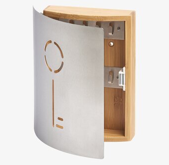 Bild av nyckelskåp som kombinerar stil och funktion