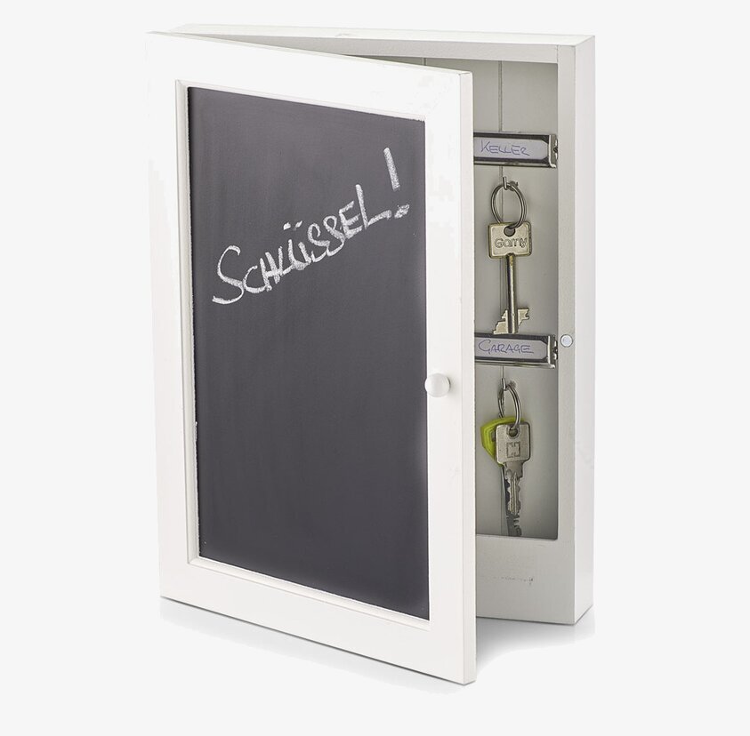 Nyckelskåp Griffeltavla Zeller Nyckelförvaring Nyckelhängare