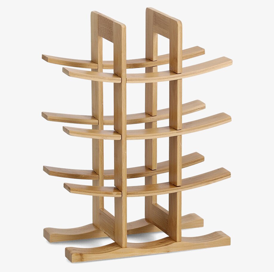 Vinställ 12 Flaskor Bambu Zeller