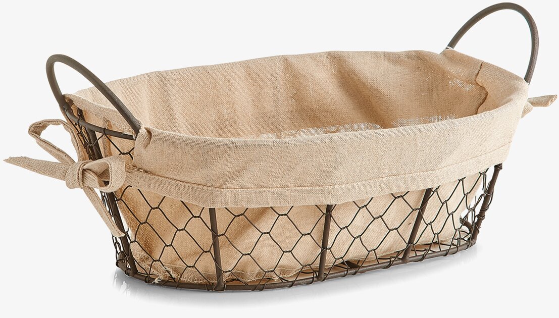 Brödkorg Linne Zeller Brödboxar/brödkorgar