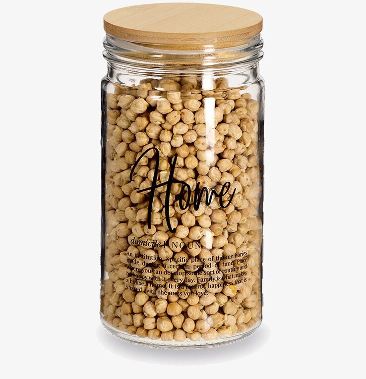 Förvaringsburk Home Zeller Glasburkar