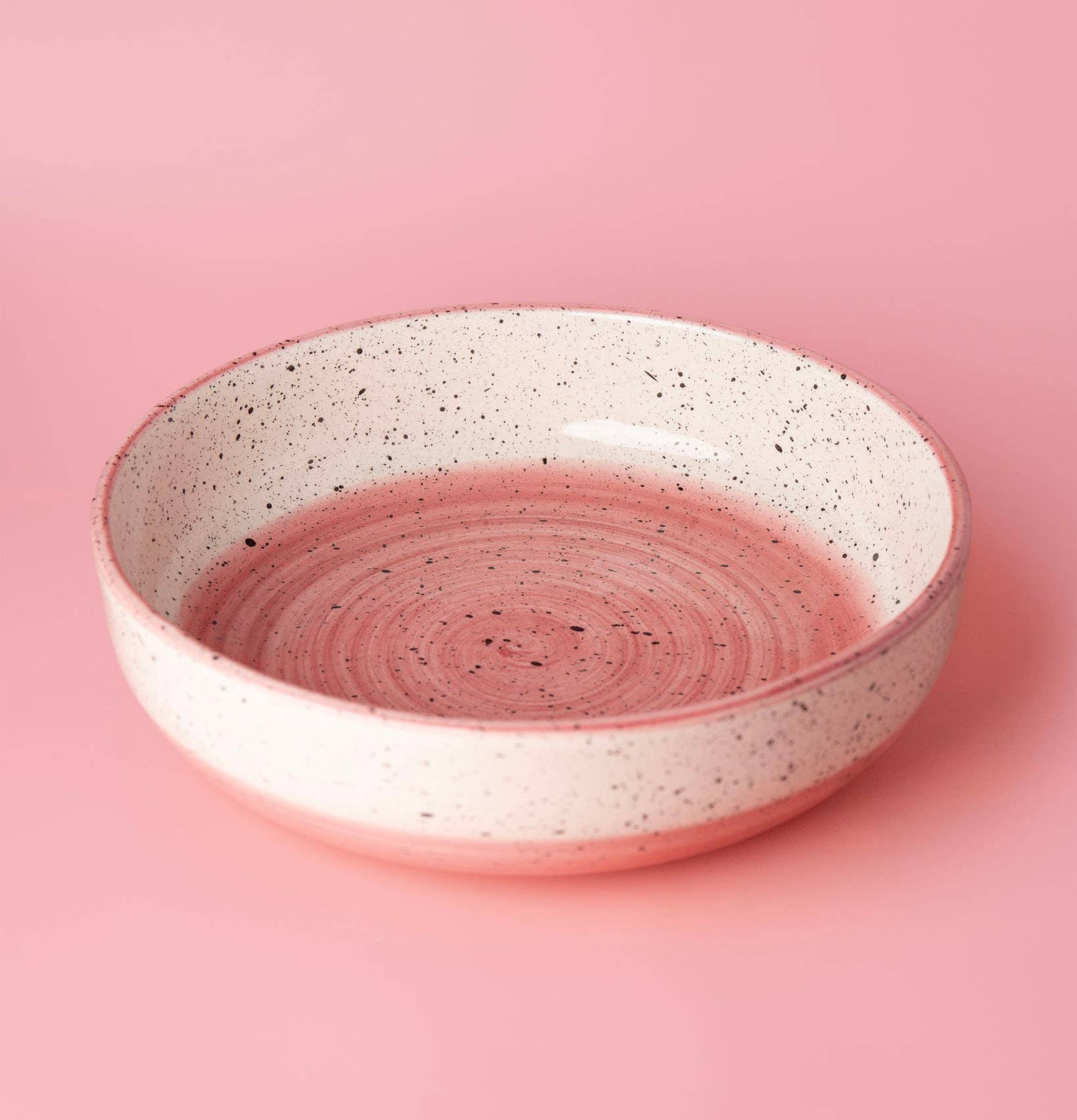 Skål Rosa Cerezo 25cm Tierra Cocida Skålar att äta ur tilltugg Såskannor/Vispskål servering Matlådor Förvaring av