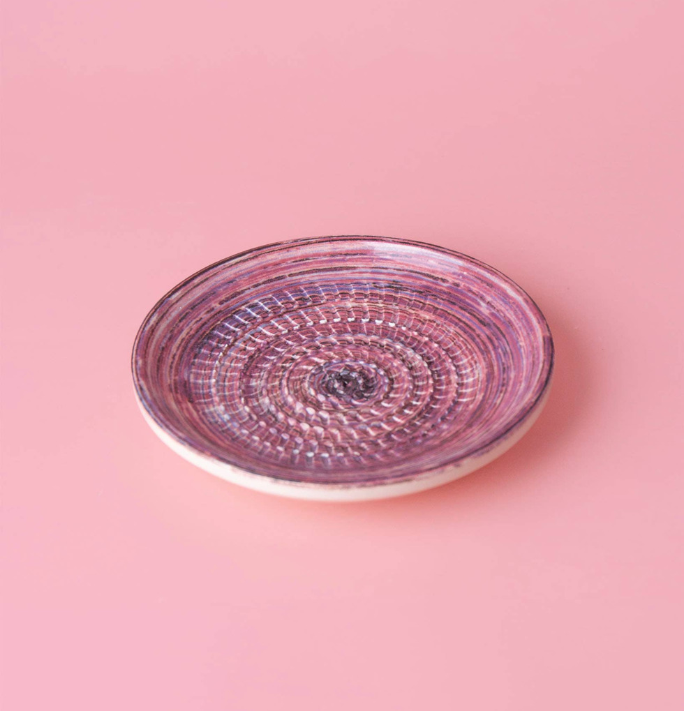 Keramiskt Rivjärn Lila/Rosa Tierra Cocida Rivjärn/Rivplatta Keramisk rivplatta