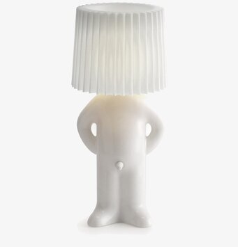 Lampa - Mr.P One Man Shy Vit från Propaganda, vit figur