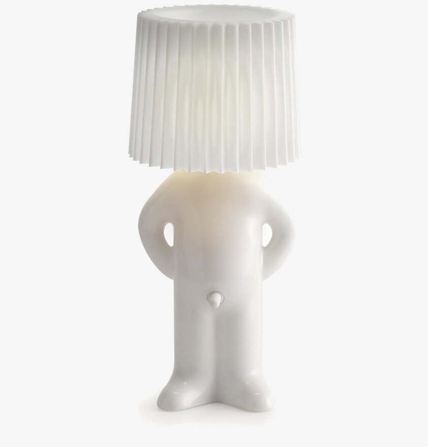 Lampa - Mr.P One Man Shy Vit från Propaganda, vit figur