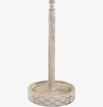 Bild av dekorativ och funktionell hushållspappershållare