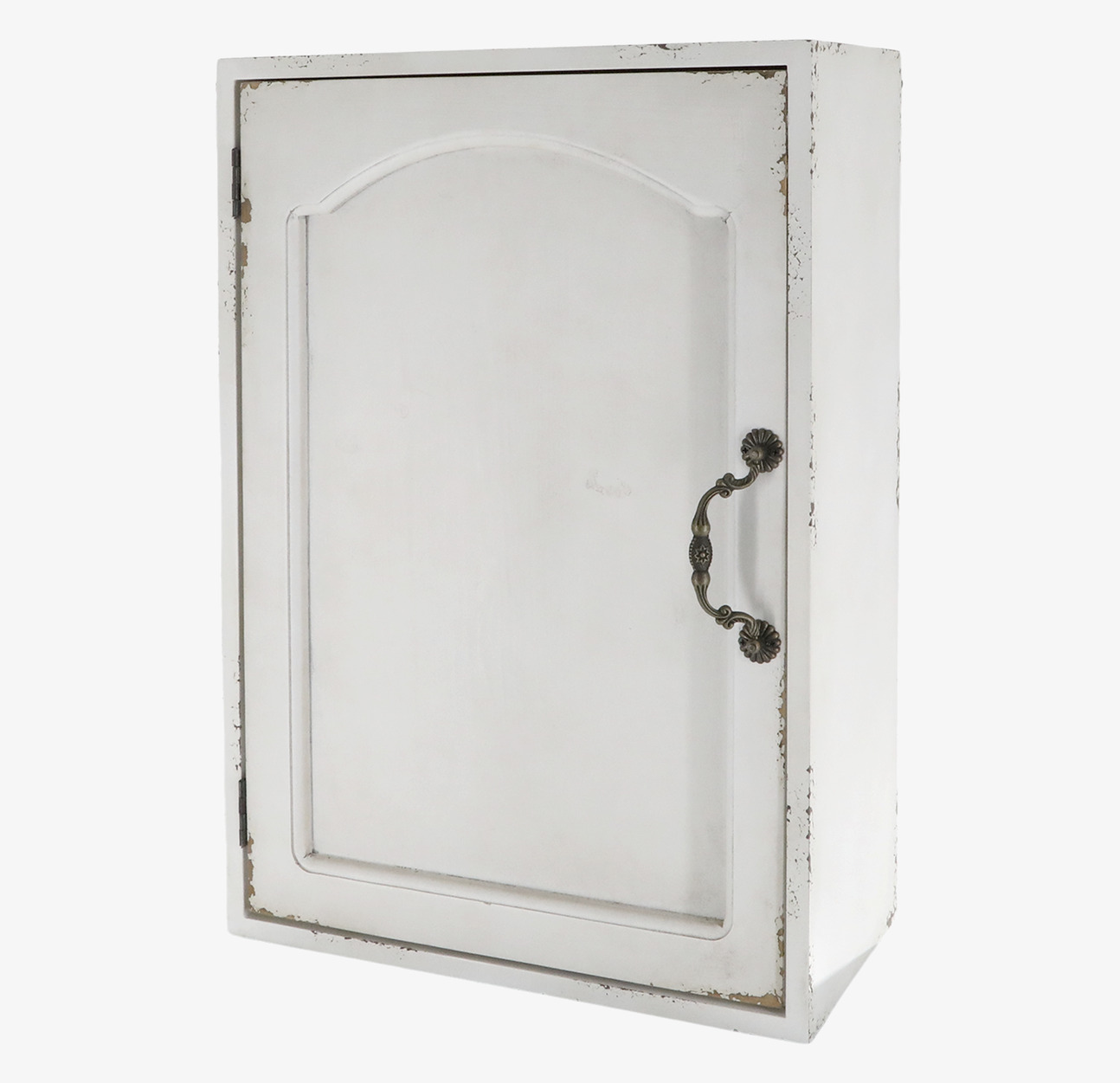 Väggskåp Antik Creme Chic Antique Skåp (ej för nycklar eller medicin) Vägghyllor som mer är en