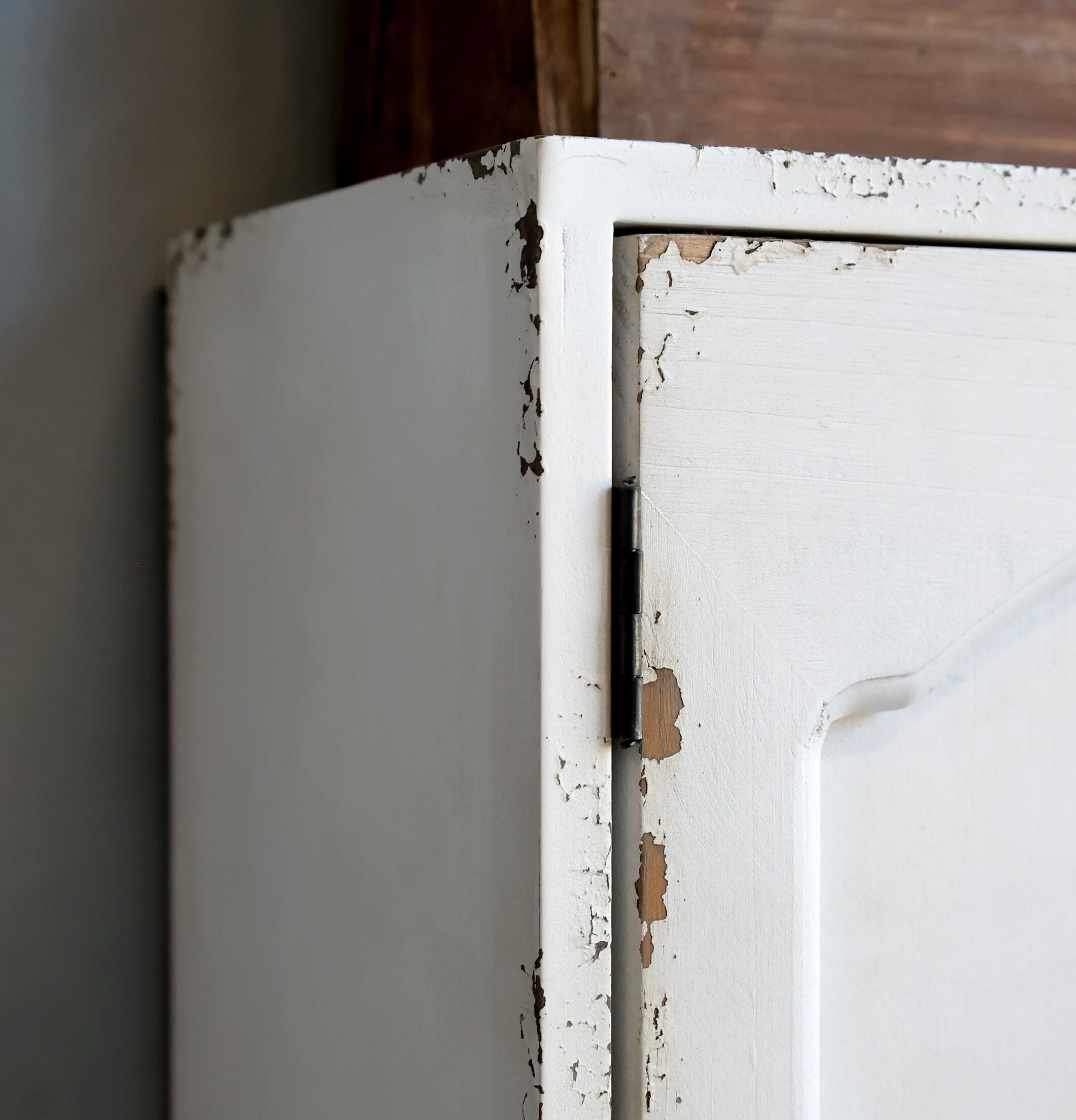 Väggskåp Antik Creme Chic Antique Skåp (ej för nycklar eller medicin) Vägghyllor som mer är en