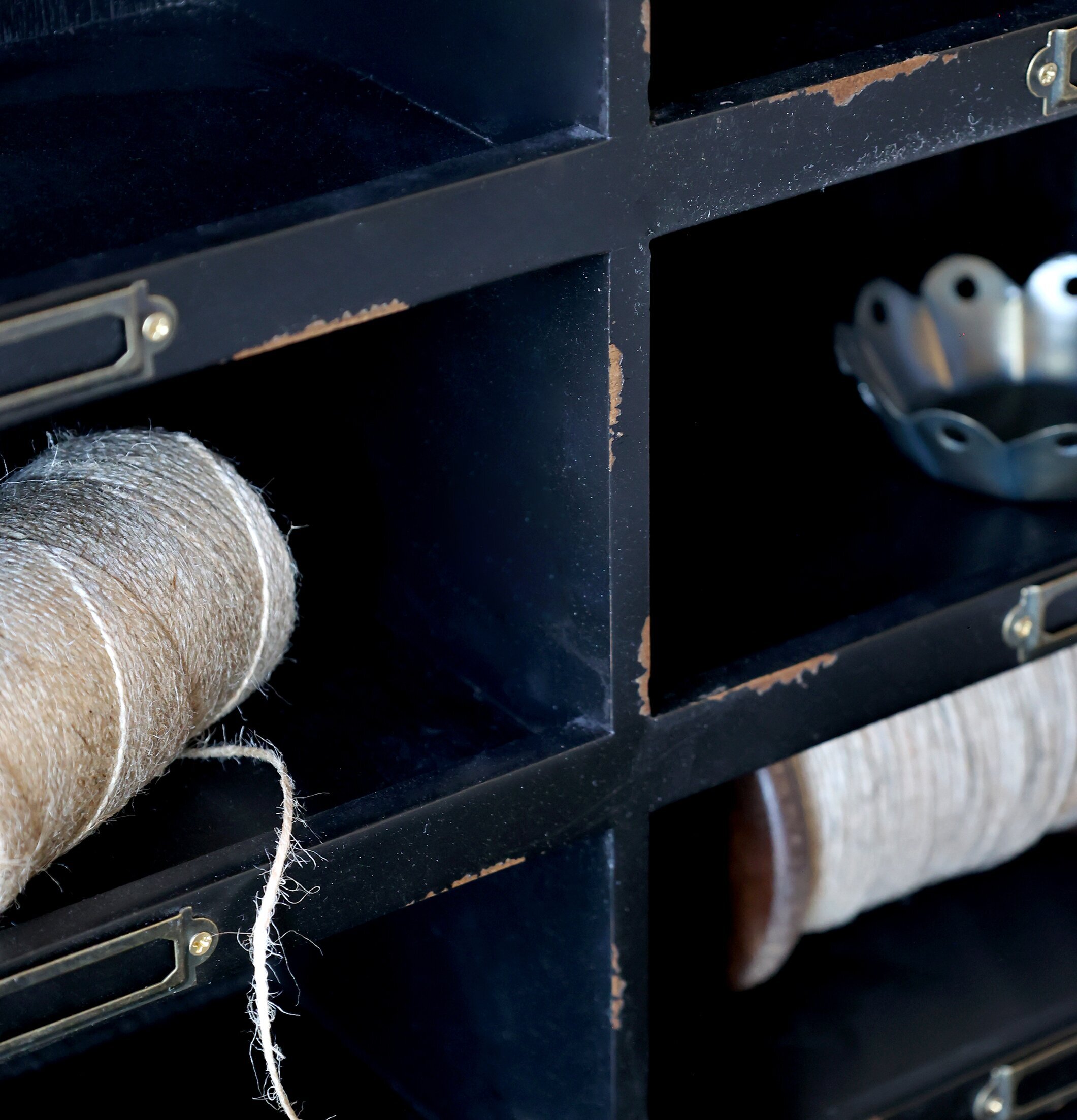 Fransk Reol Antik Svart Chic Antique Vägghyllor