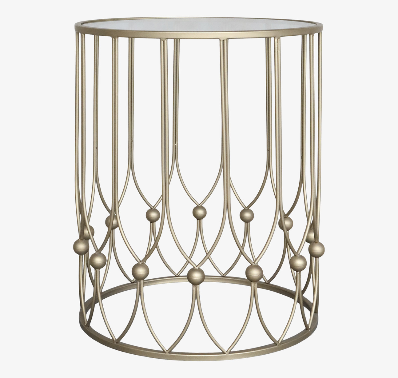 Sidobord Med Glasskiva Chic Antique Sideboards