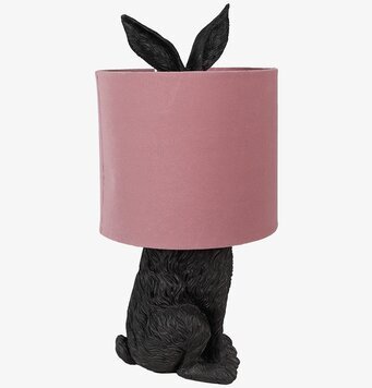 Bild av en lekfull bordslampa med kanindesign