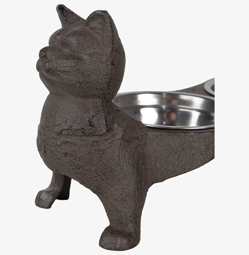 Matskål Järn Katt Clayre & Eef Kattskålar