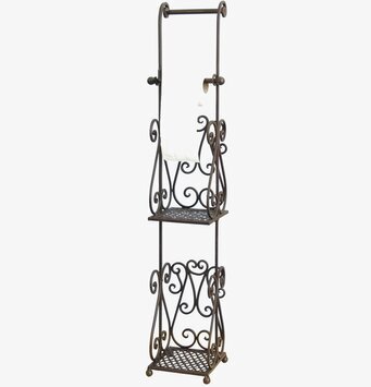 Toalettpappershållare Golv Antique Brown Clayre & Eef Hållare för toapapper