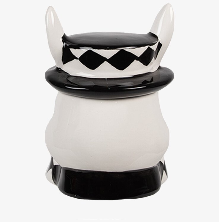 Porslinsburk Keramik Wonderland Clayre & Eef Förvaringsburkar i stengods