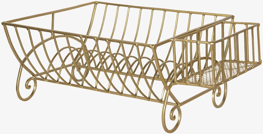 Diskställ Guld Clayre & Eef Övrig prydnad/dekoration för inredning innemiljö