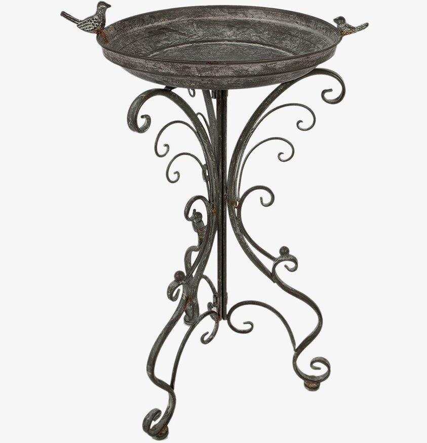 Fågelbad Rustik Antique Grey Clayre & Eef