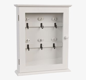 Foto av elegant nyckelskåp med klassisk design