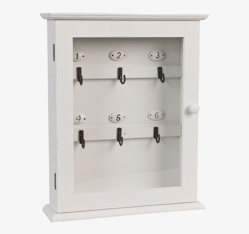 Nyckelskåp Antikvit Clayre & Eef Nyckelförvaring Nyckelhängare