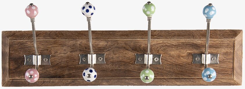 Klädhängare Clayre & Eef Knoppar Väggknoppar