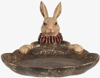 Bild av dekorativt kaninfat med elegant design