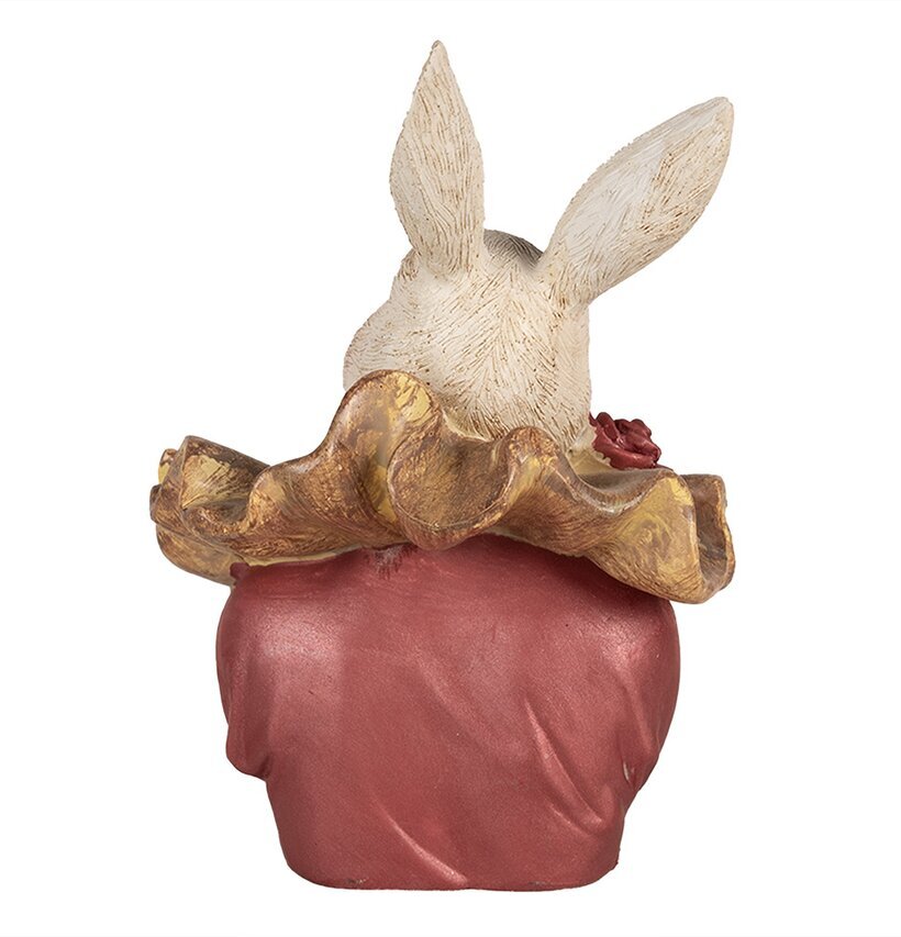 Dekoration Kanin Beige/Pink Clayre & Eef Kaniner för prydnad/dekoration Prydnadskaniner Dekorationskaniner Bunnys dekoration