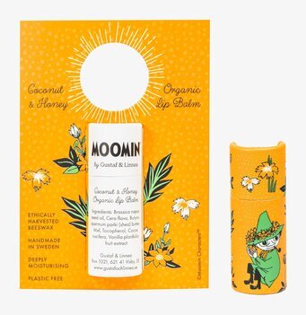 Bild av stilfullt läppbalsam med Mumin-design