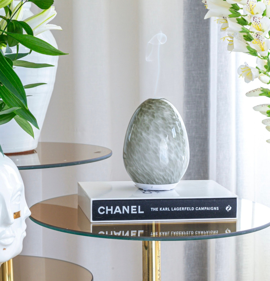 Aroma Diffusor - Marble Edition Stockholm Fragrance Luftfräschare Diffuser Doftolja