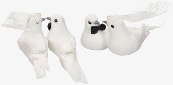 Duva Clip Brudpar A Lot Decoration Övrig prydnad/dekoration för inredning innemiljö